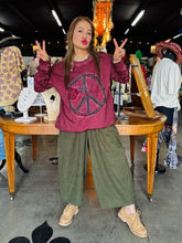 Load image into Gallery viewer, HCB - Harem Pants Wide Leg Elasticity Solid Color Split-Joint Pants Trousers
