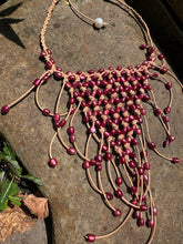 Load image into Gallery viewer, HC - Just Call Me Magenta Lady Collar Necklace
