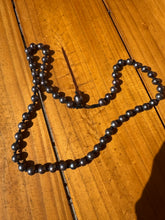 Load image into Gallery viewer, HC Freshwater Pearl Lariat and Leather Necklace
