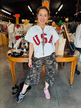 Load image into Gallery viewer, DAVI &amp; DANI - Camouflage French Terry Cargo Pockets
