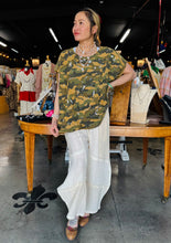 Load image into Gallery viewer, Bluevelvet - Camo Print Paint Splash Loose Shirt
