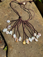 Load image into Gallery viewer, HC - 16 Angels 2Fer Pink Pearls Necklace OOAK
