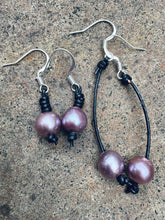 Load image into Gallery viewer, HC - Handmade Pink Pearls Earrings
