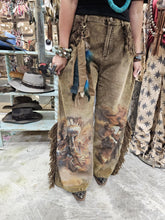 Load image into Gallery viewer, A Rare Bird Warrior Jean
