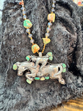 Load image into Gallery viewer, A Rare Bird - OOAK Horse Necklace
