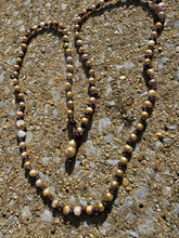 Load image into Gallery viewer, HC - Gold Pearls Lariat 40"
