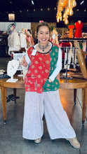 Load image into Gallery viewer, Indi and Sai - Kantha Sleeveless Button Top One Size
