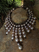 Load image into Gallery viewer, HC - Max Mama  Collar Pink Pearls Necklace
