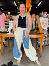 Load image into Gallery viewer, Textured Grid Patch Balloon Pants
