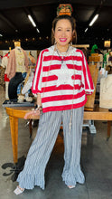 Load image into Gallery viewer, Striped Bloomer Linen  Pants

