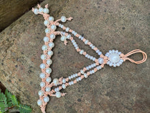 Load image into Gallery viewer, HC - Pearls Bring Double Strands Bracelet With Sunflower
