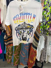 Load image into Gallery viewer, Indi and Sai - Upcycle Kantha Band Tee One OF The Kind
