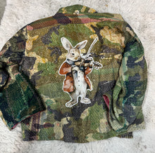 Load image into Gallery viewer, Indi And Sai - Brown Sugar Bunny Vintage Camo Jacket
