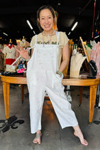Load image into Gallery viewer, Denim With Paint Overalls
