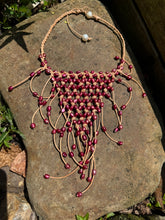 Load image into Gallery viewer, HC - Just Call Me Magenta Lady Collar Necklace

