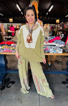 Load image into Gallery viewer, j. Her - Mineralwash Waveknit Jacquard Henley Tshirt
