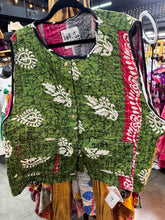 Load image into Gallery viewer, Indi and Sai - Kantha Sleeveless Button Top One Size

