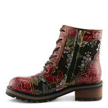Load image into Gallery viewer, L&#39;ARTISTE -  FANTASTIC BOOTIES - RED MULTI
