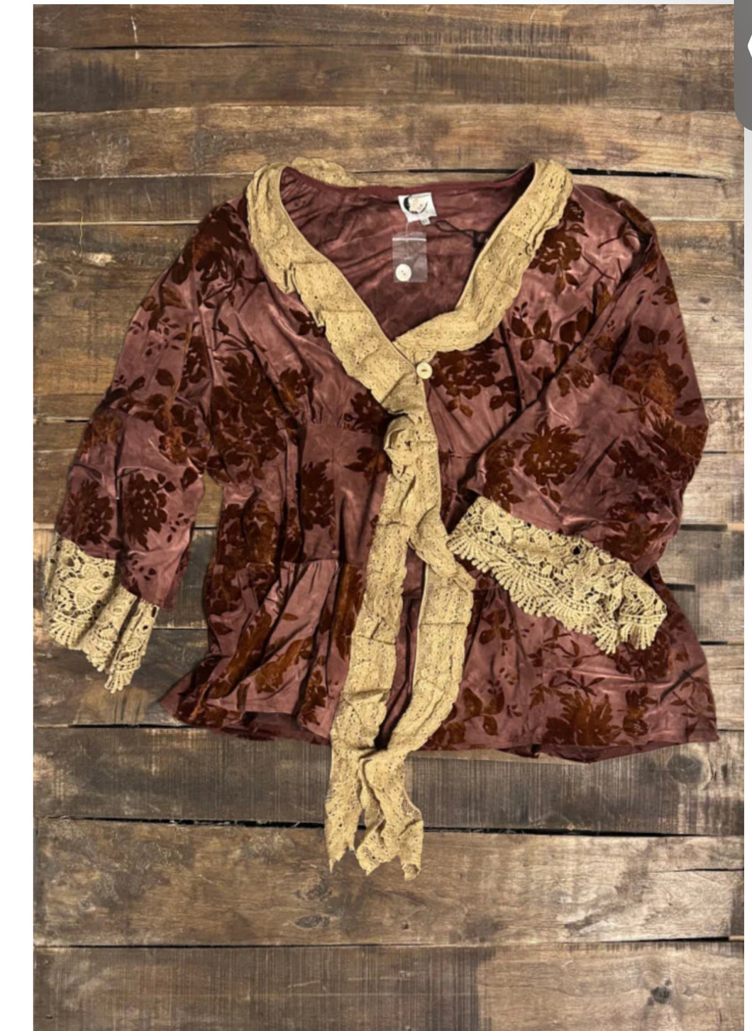 Jaded Gypsy- Crushed Petals Jacket