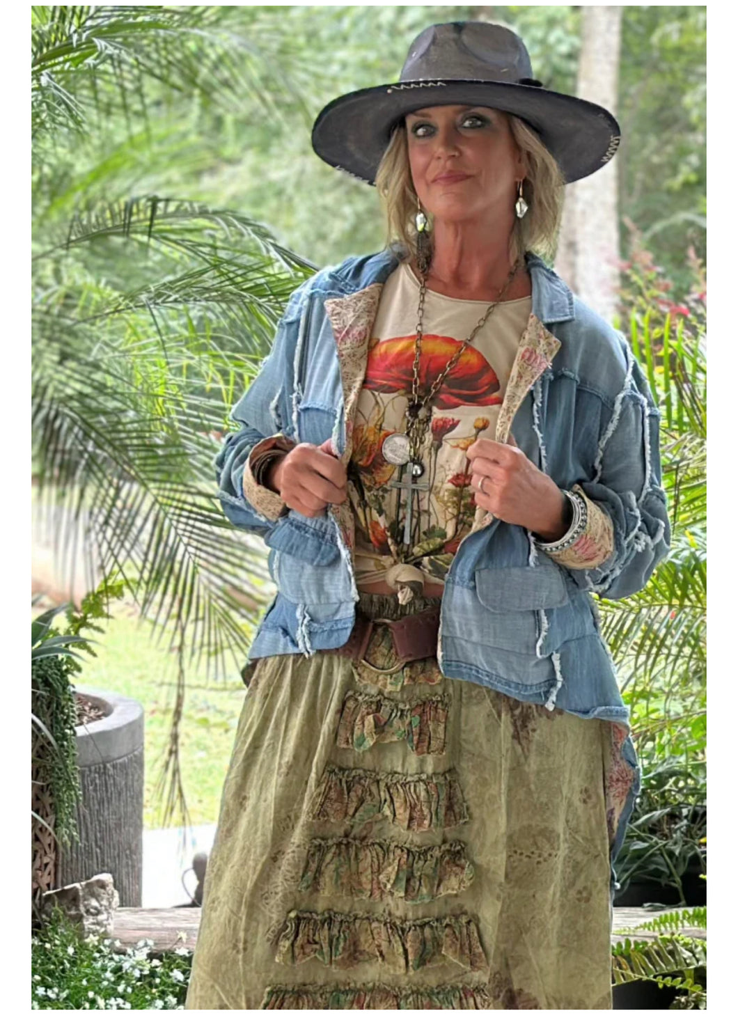 Jaded Gypsy - Patchwork Skies Delight Jacket