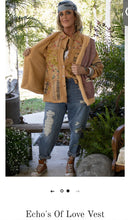 Load image into Gallery viewer, Jaded Gypsy - Echo&#39;s Of Love Vest
