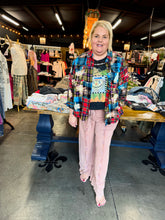 Load image into Gallery viewer, A Rare Bird- Zig Zag Flannel Shacket
