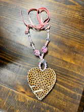 Load image into Gallery viewer, A Rare Bird - Puffy Hearty Necklace
