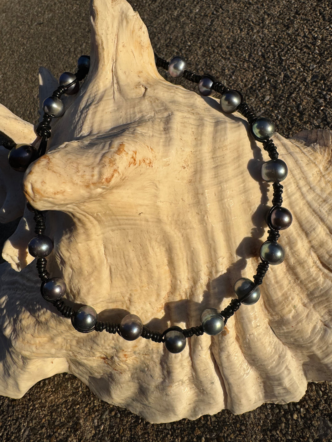 HC Handmade Pearl - Your Love Never End Black Pearls
