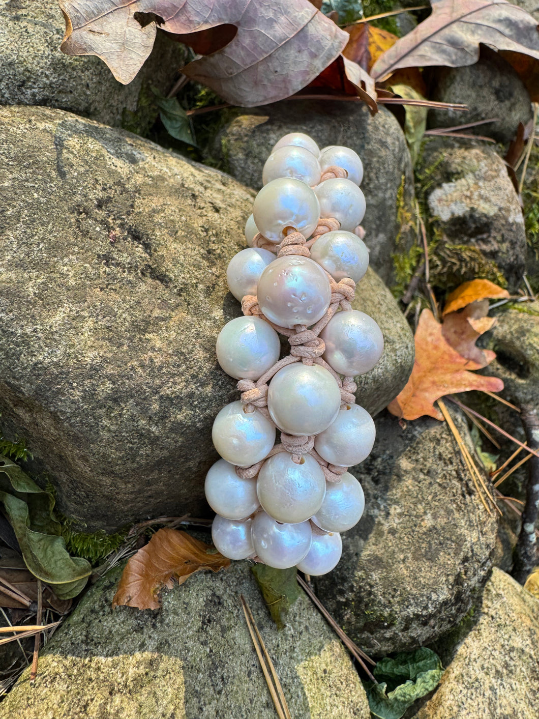 HC - Hannah Fav Bracelet White Pearls