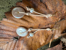 Load image into Gallery viewer, HC - Coin While Pearls Earring
