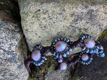 Load image into Gallery viewer, HC - Sunflower Pink Pearls Bracelet 14mm

