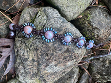 Load image into Gallery viewer, HC - Sunflower Pink Pearls Bracelet 14mm
