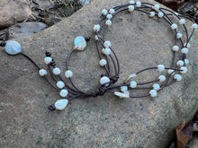 Load image into Gallery viewer, HC - Must Have You White Pearls Necklace 40"
