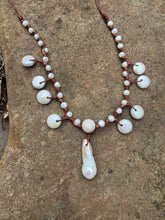 Load image into Gallery viewer, HC - Double Big Ball Charming White Pearls Necklace
