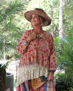 Load image into Gallery viewer, Jaded Gypsy-Strawberry Fields Jacket
