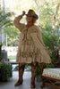 Jaded Gypsy - Soft Ruffle Skies Tunic