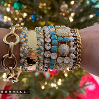Load image into Gallery viewer, SORRELLI -  7 inch Sienna Stretch Bracelet Width: 3/8"
