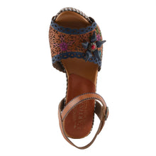 Load image into Gallery viewer, L'ARTISTE MIABELLA SANDALS - Camel Multi
