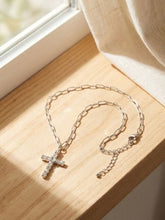 Load image into Gallery viewer, SORRELLI - Cross Paperclip Pendant Necklace
