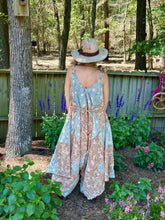 Load image into Gallery viewer, A Rare Bird - Damask Hand Embroidered Romper

