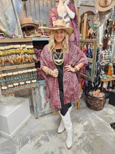 Load image into Gallery viewer, A Rare Bird - Distressed Leopard Kimono
