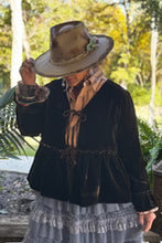 Load image into Gallery viewer, Jaded Gypsy - Rustic Evening Velvet Jacket

