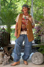 Jaded Gypsy - Ruffled About Bloomers - Chambray
