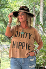 Load image into Gallery viewer, Jaded Gypsy - Dirty Hippie Tee - Vintage Chocolate
