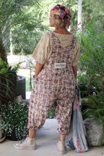 Load image into Gallery viewer, Jaded Gypsy - Endless Journey Overalls - Charcoal Plaid
