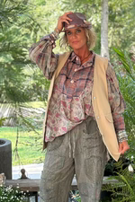 Jaded Gypsy - Harvest Winds Vest - Taupe