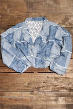 Load image into Gallery viewer, Jaded Gypsy - Patchwork Skies Crop Jacket
