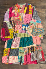 Load image into Gallery viewer, Jaded Gypsy - Patchwork Sunrise Tunic - Multi
