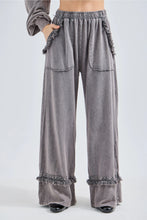 Load image into Gallery viewer, j. Her - Mineral Washed Tassel Fringe Pants Match
