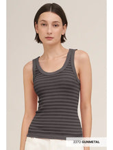 Load image into Gallery viewer, NIKIBIKI - Reversible Striped Tank Top
